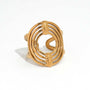 Celeste Gold Tone Statement Ring