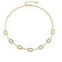 Phoebe Gold Tone Zircon Necklace