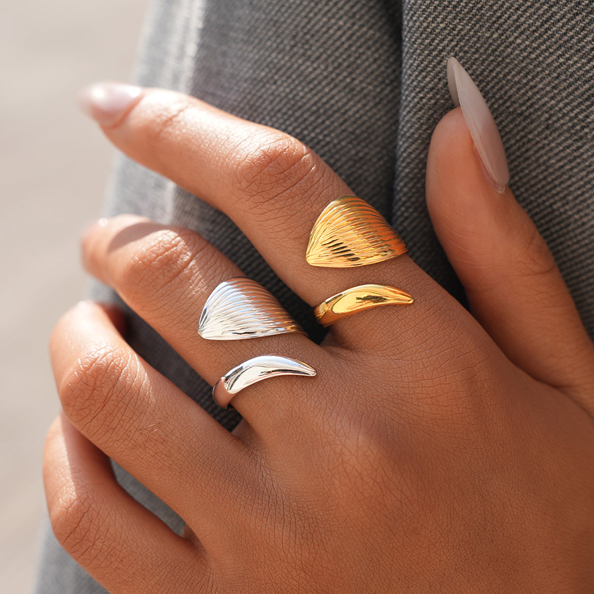 Autumn Gold Tone Ring