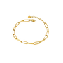 Caroline Gold Tone Chain Bracelet