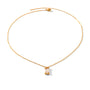Lyla Gold Tone Zircon Necklace