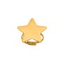 Ariana Gold Tone Star Ring