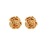 Blakely Gold Tone Flower Stud Earrings