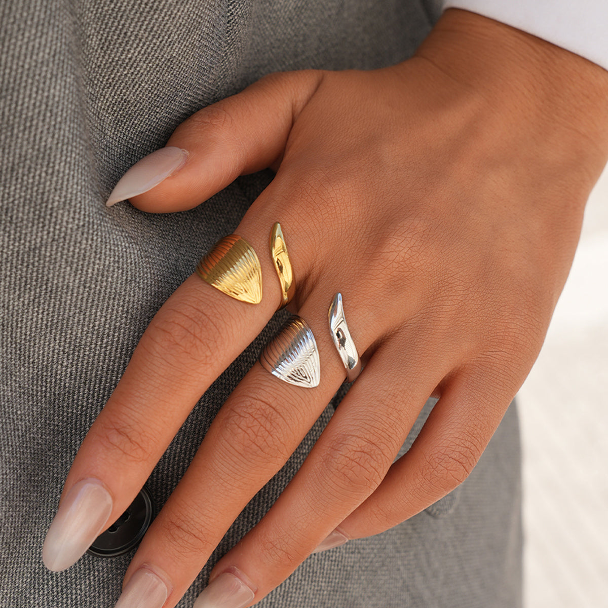 Autumn Gold Tone Ring