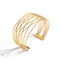 Emersyn Gold Tone Cuff Bracelet