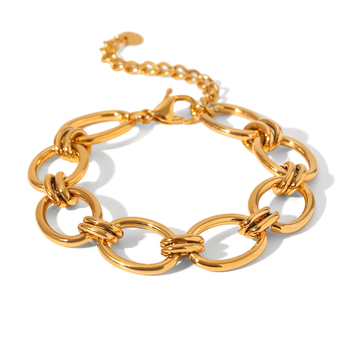 Claire Gold Tone Chain Bracelet