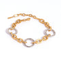 Adalynn Gold Tone Chain Bracelet