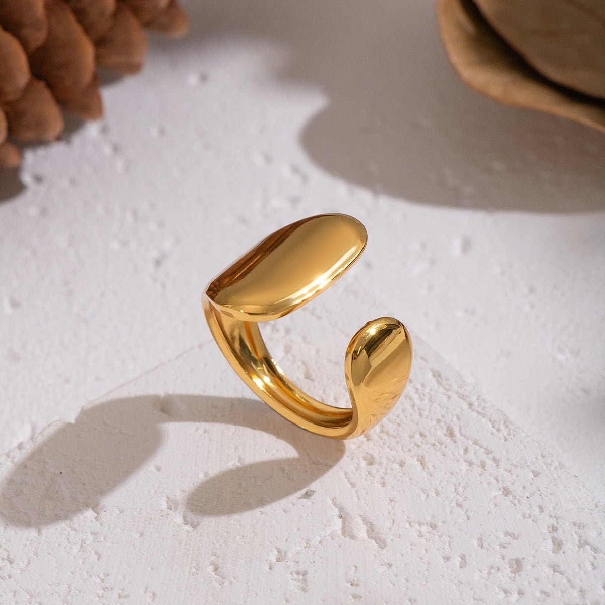 Alani Gold Tone Statement Ring