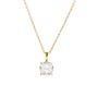 Adaline Gold Tone Zircon Necklace