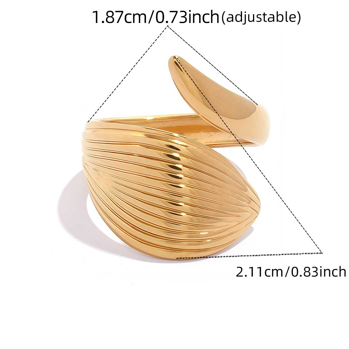 Autumn Gold Tone Ring