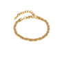 Sara Two Tone Chain Bracelet - large size