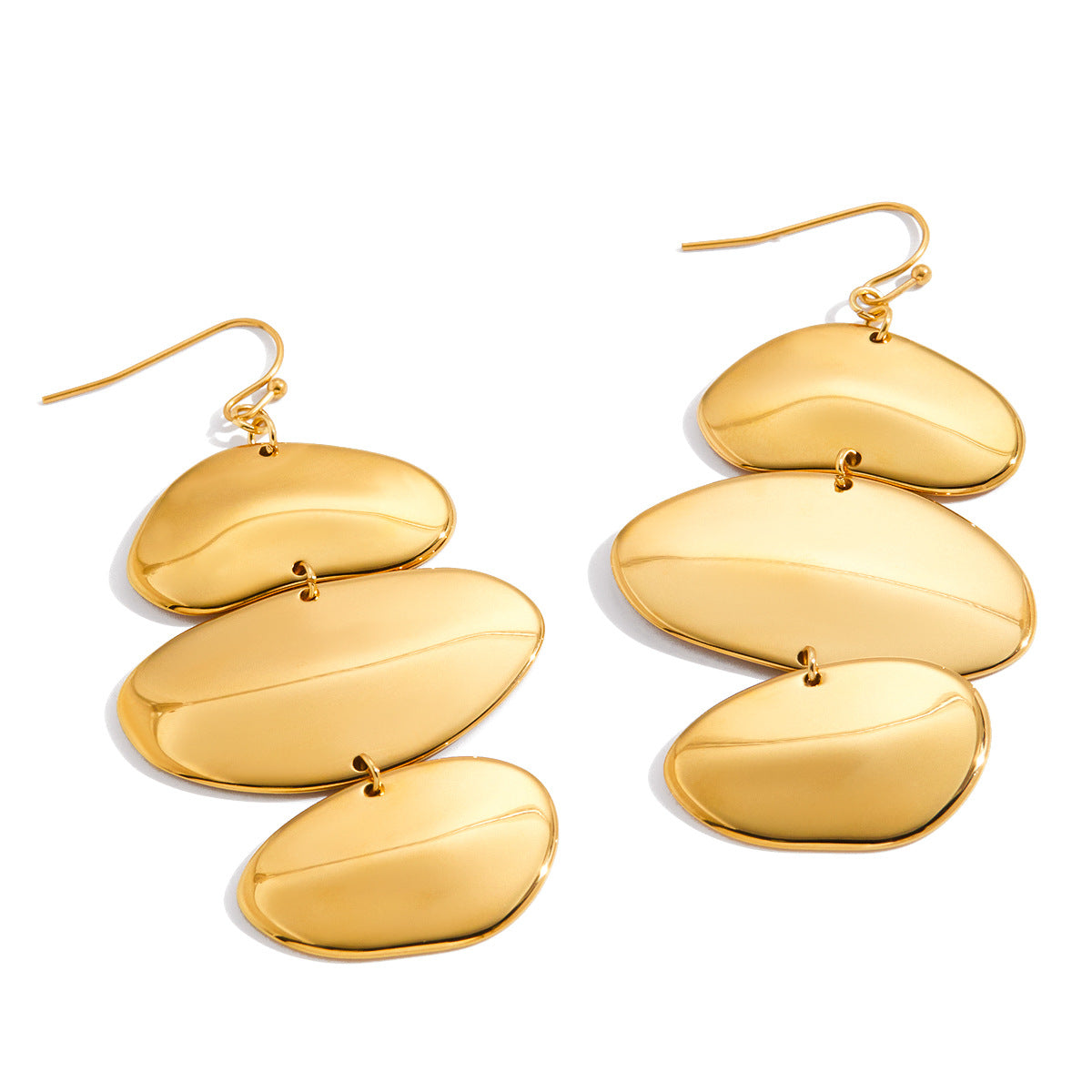 Vera Gold Tone Statement Earrings