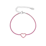 Ailany Pink Heart Zircon Bracelet