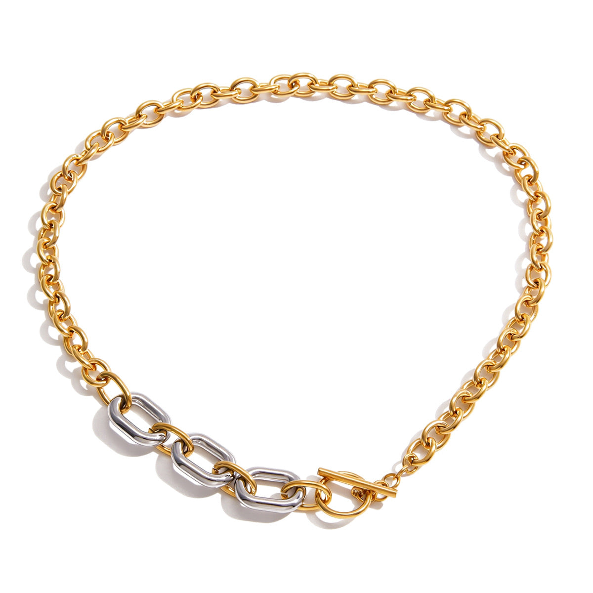 Everly Two Tone Chain Necklace