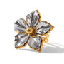 Madison Two Tone Flower Statement Ring