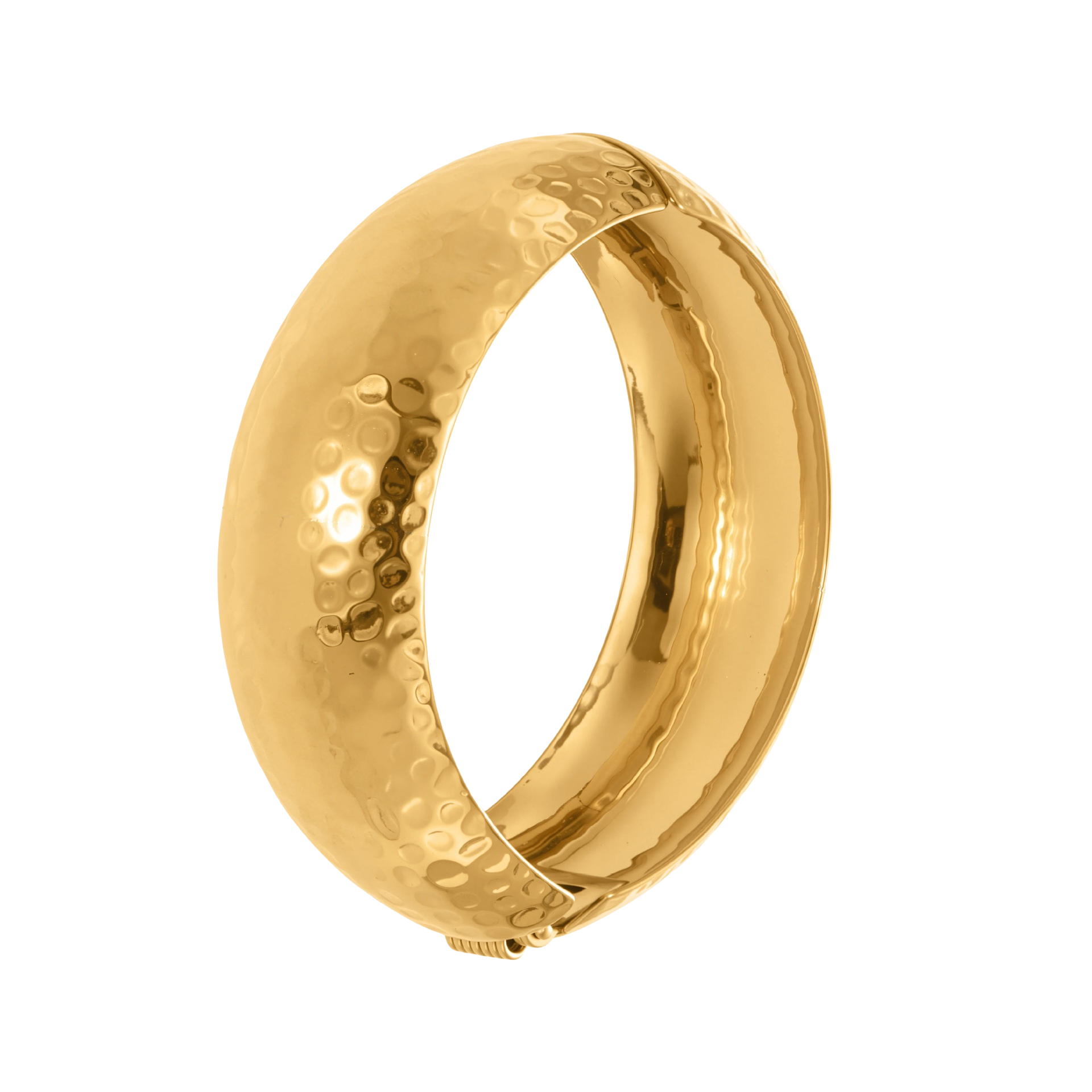 Savannah Rae Gold Tone Statement Bangle