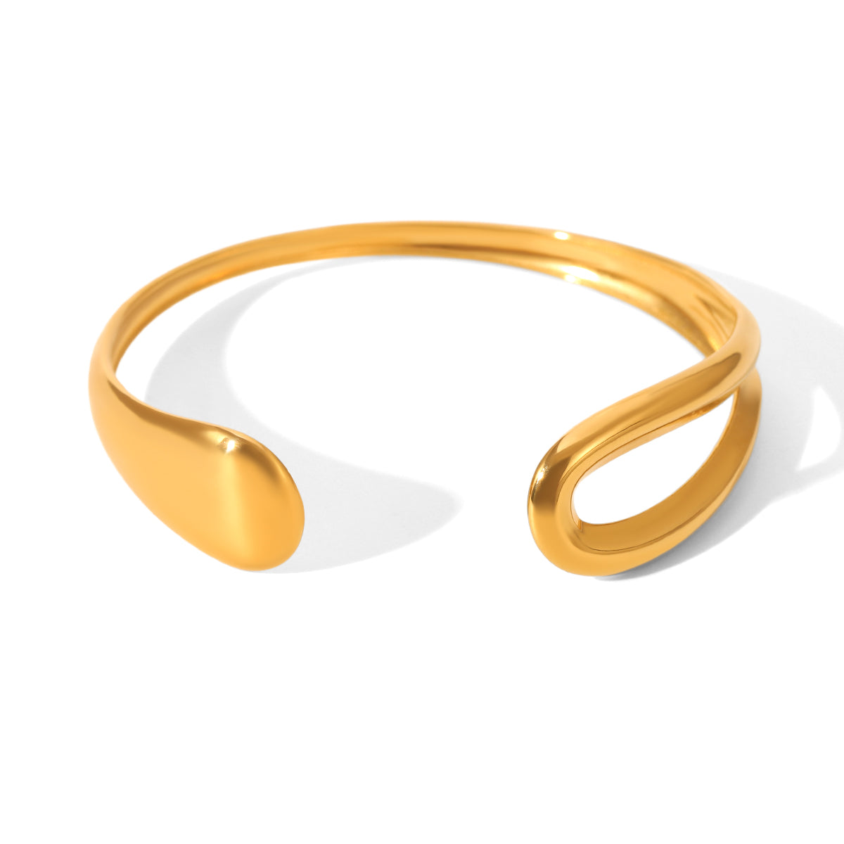 Kehlani Gold Tone Cuff Bracelet