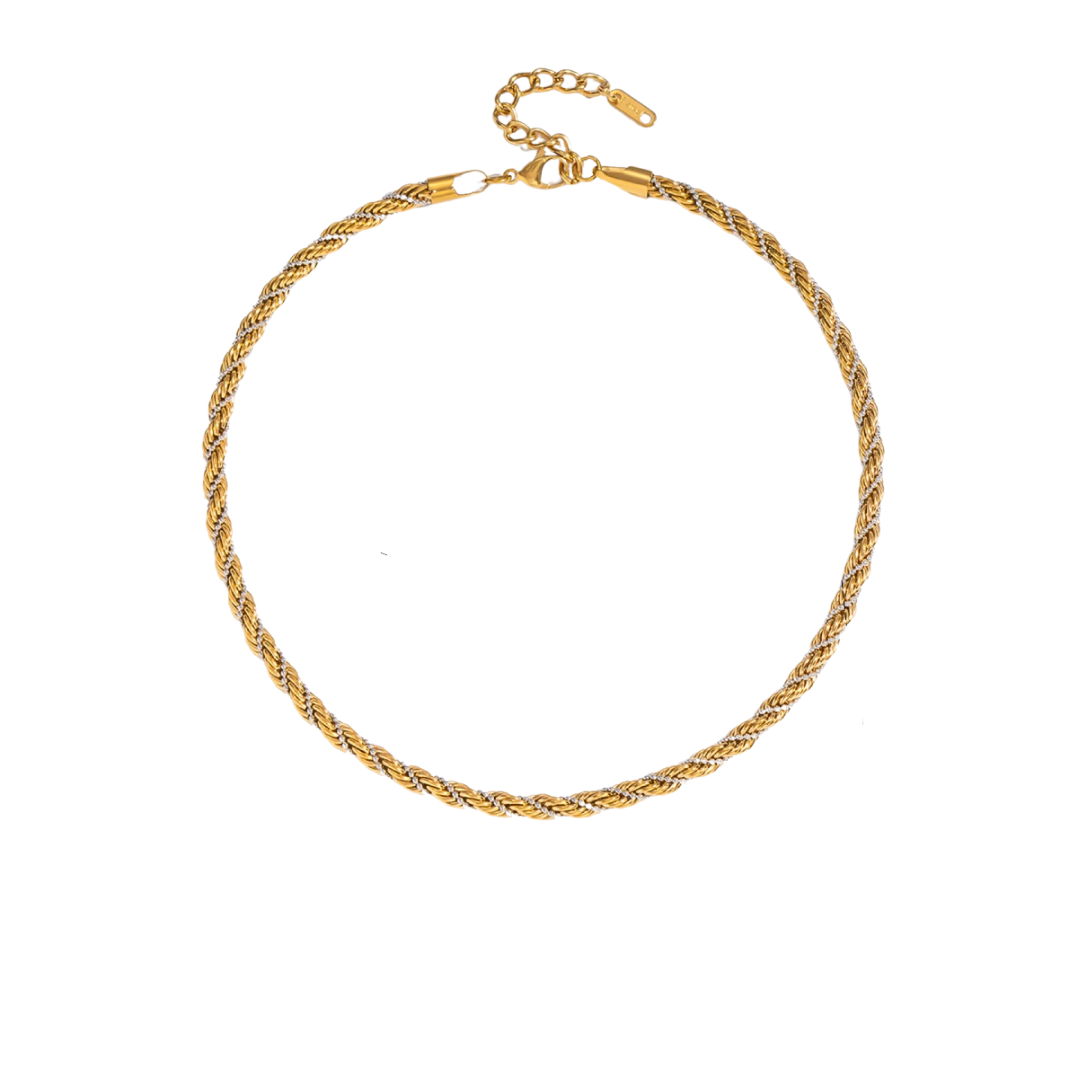 Sara Two Tone Chain Necklace