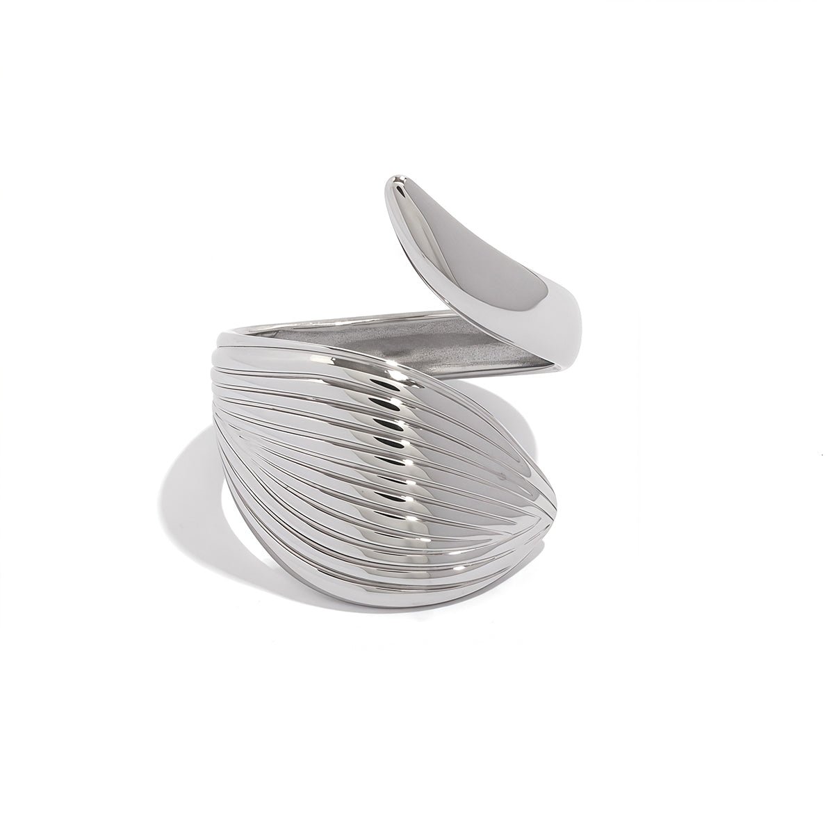 Autumn Silver Tone Ring