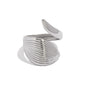 Autumn Silver Tone Ring
