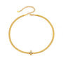 Maeve Mae Gold Flower Zircon Necklace