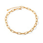 Daisy Gold Tone Chain Necklace