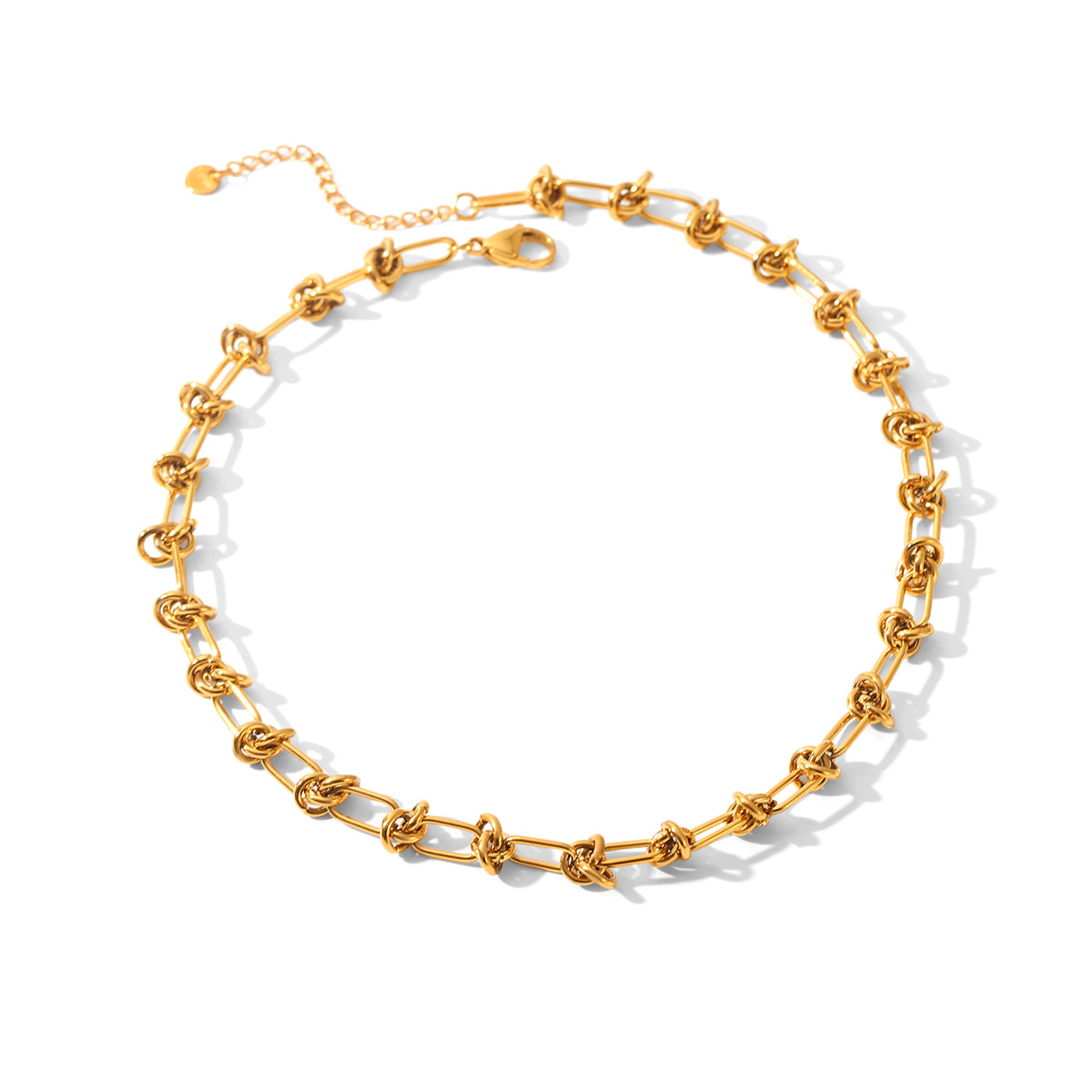 Vivian Gold Tone Chain Necklace