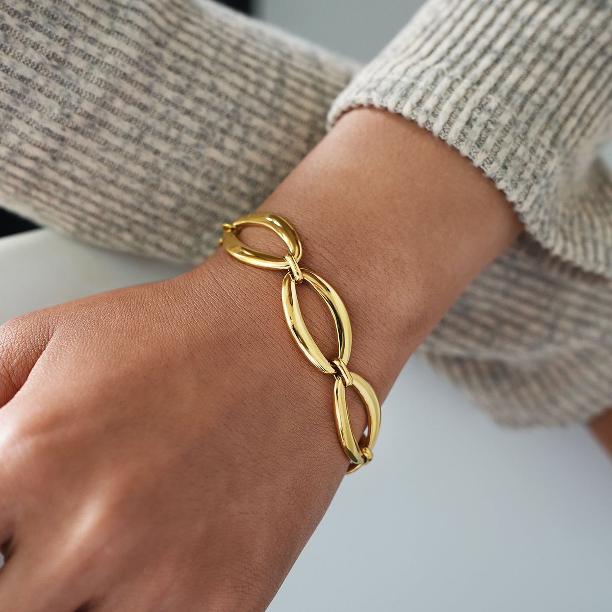 Alana Gold Tone Bracelet