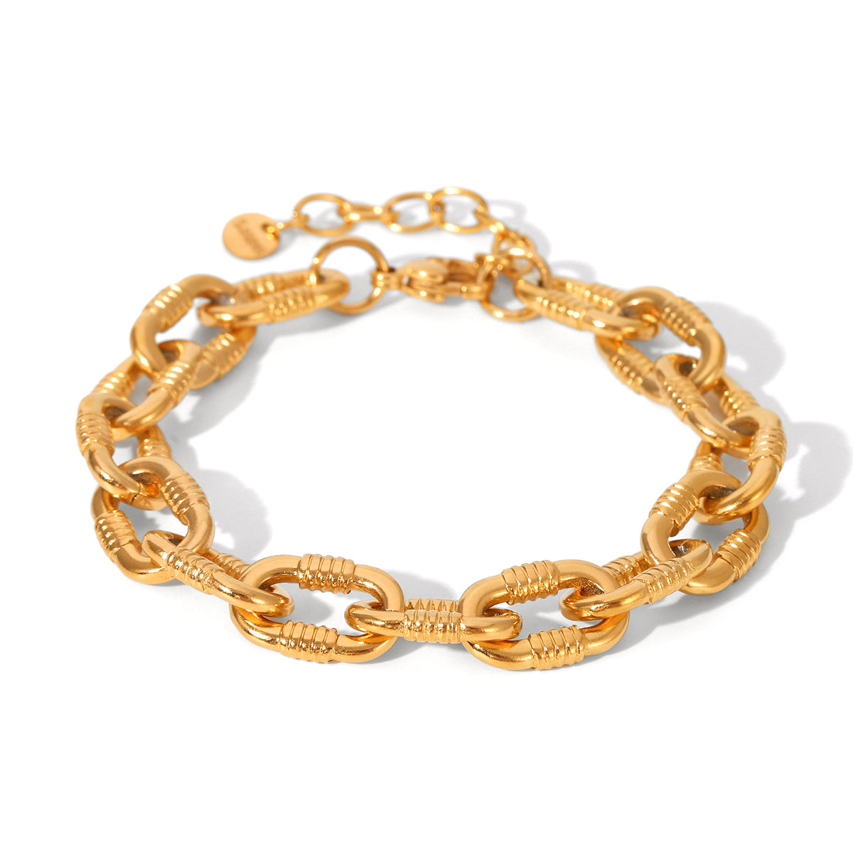 Eloise Gold Tone Chain Bracelet