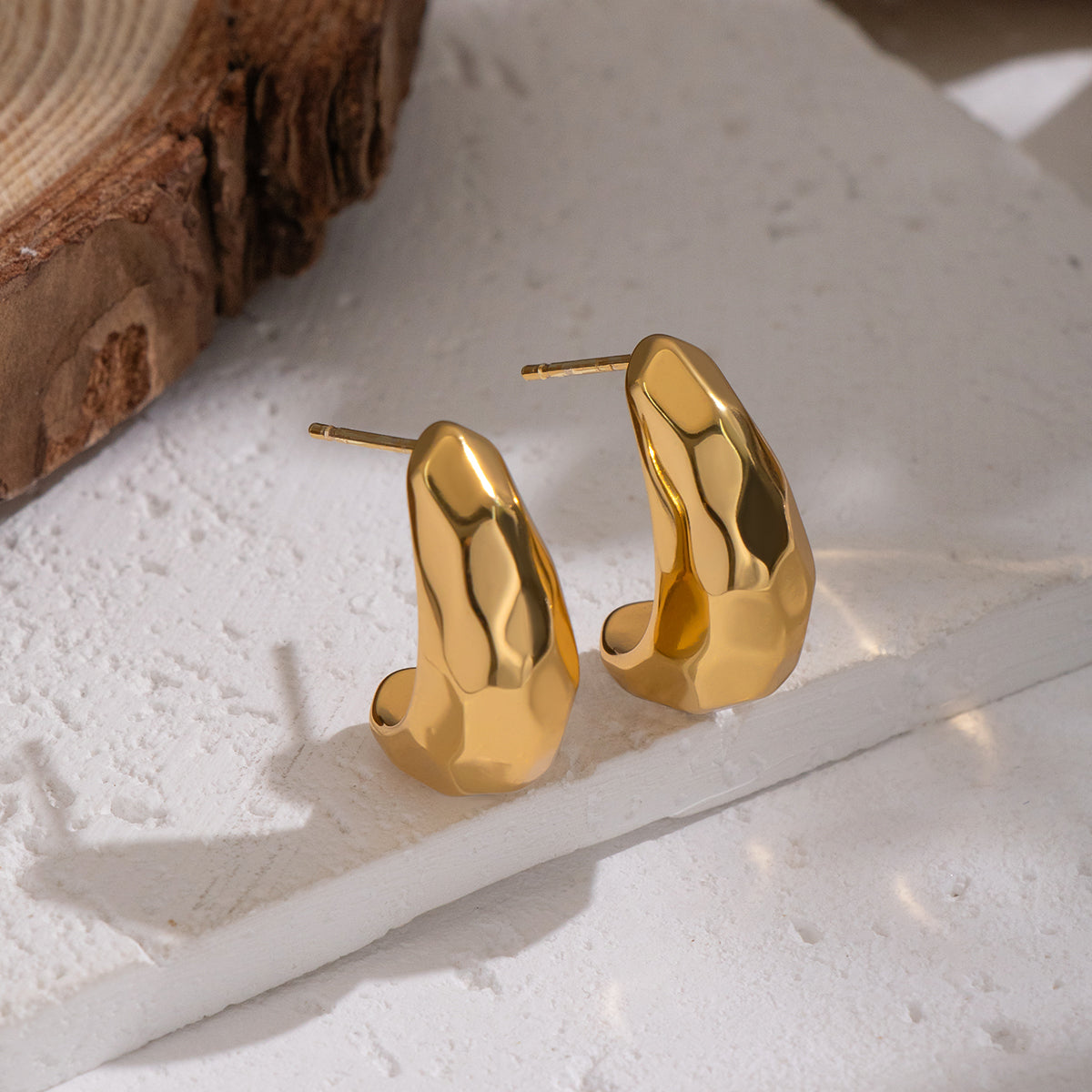 Wrenley Gold Tone Earrings